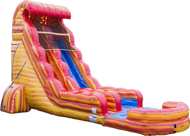 Blazing Tides Dry Slide
