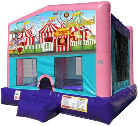 Carnival Bouncer - Sparkly Pink Edition