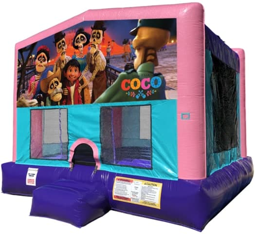 Coco Bouncer (Day of the Dead) - Sparkly Pink Edition