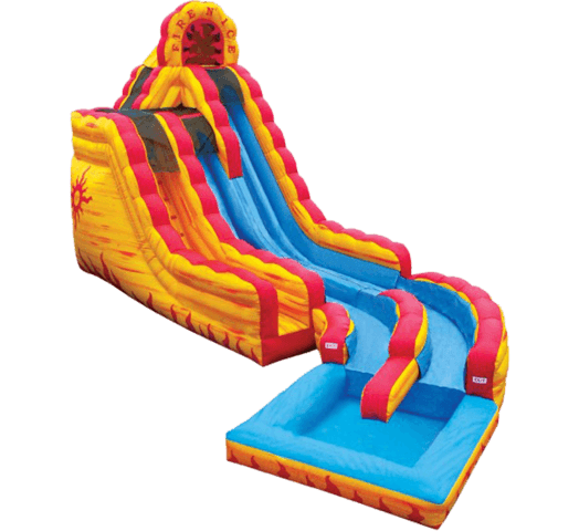 Fire'n Ice Dual Lane Water Slide