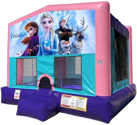 Frozen 2 Bouncer - Sparkly Pink Edition