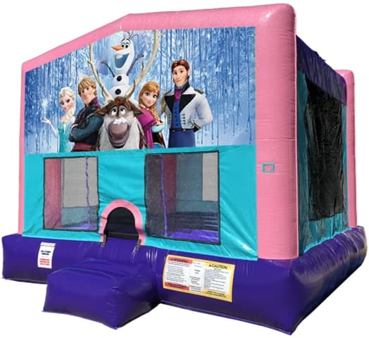 Frozen Bouncer - Sparkly Pink Edition