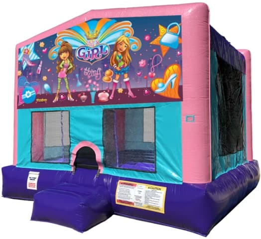 It's a Girl Thing Bouncer w/ Hoop - Sparkly Pink Edition