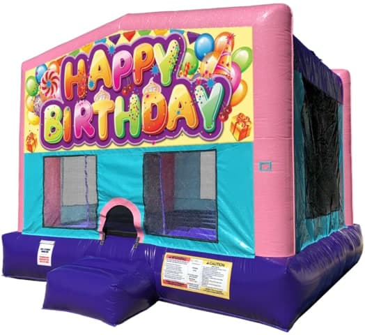 Birthday Bouncer - Sparkly Pink Edition