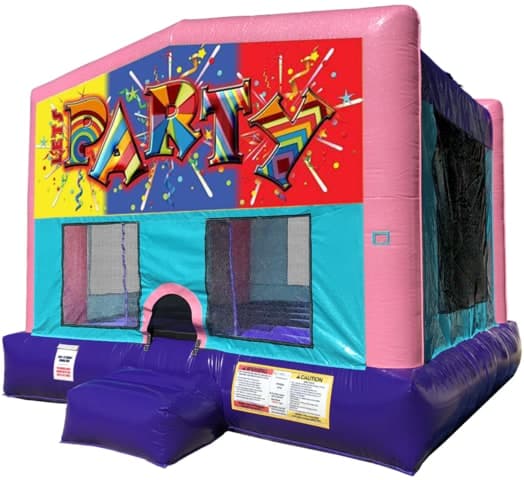 Let's Party Bouncer - Sparkly Pink Edition