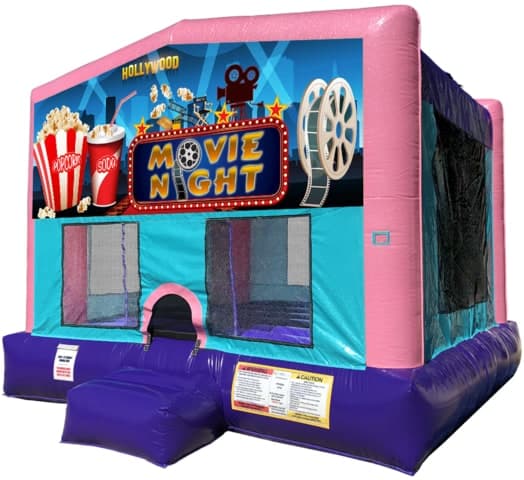 Movie Night Bouncer - Sparkly Pink Edition