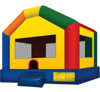 Rainbow Funhouse Bouncer