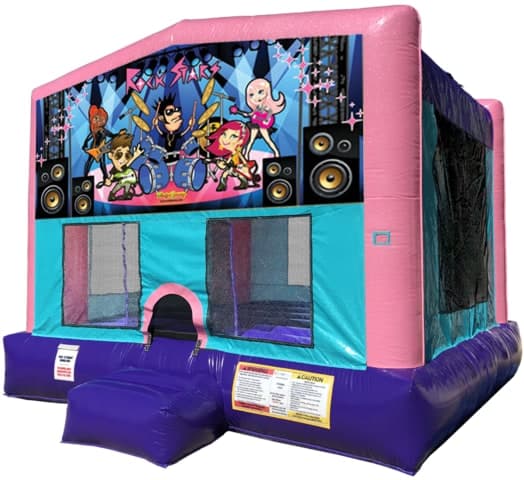 Rock Star Bouncer w/ Hoop - Sparkly Pink Edition