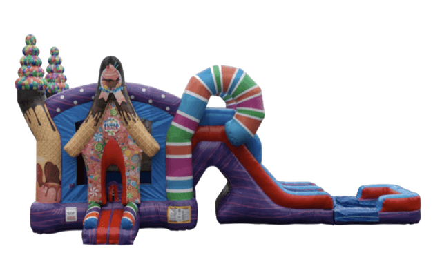 Sugar Shack Combo w/ Double Lane Water Slide