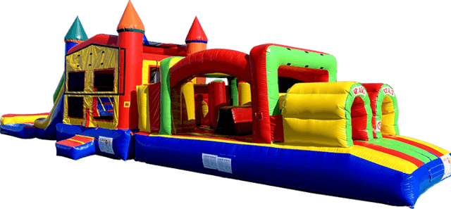 Super Duper Combo 6-in-1 (Themed) Water Slide with Pool