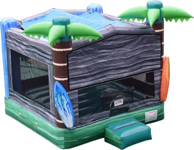 Tropical bounce house