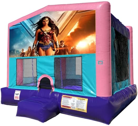 Wonder Woman Bouncer - Sparkly Pink Edition