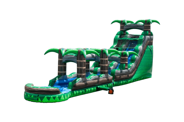 18 ft Raging Rain-forest Water Slide